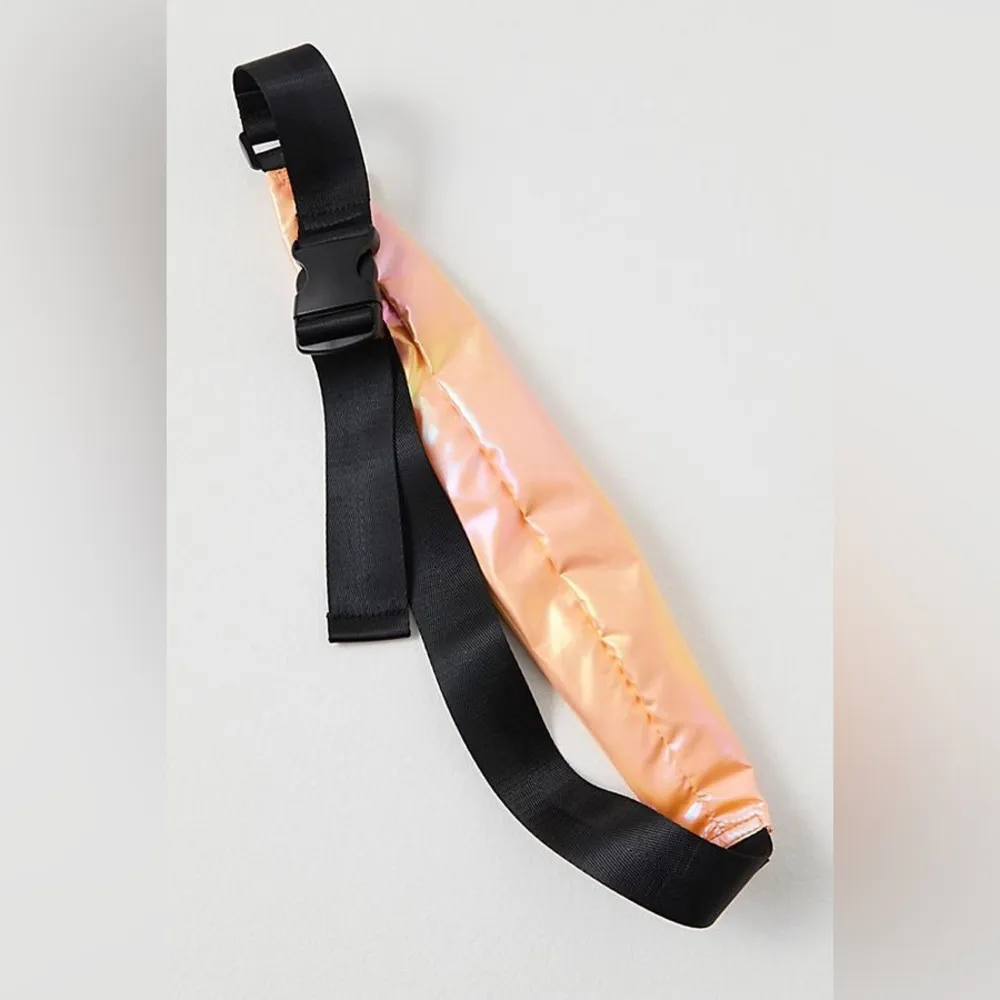 FP Movement x Free People Slim Fold Runner Sling Belt Bag | One Size Orange - Image 9
