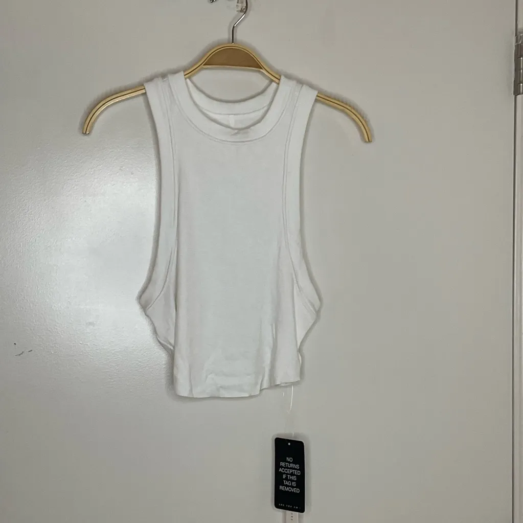 NWT ARE YOU AM I IMPY TANK White Size XL - Image 4