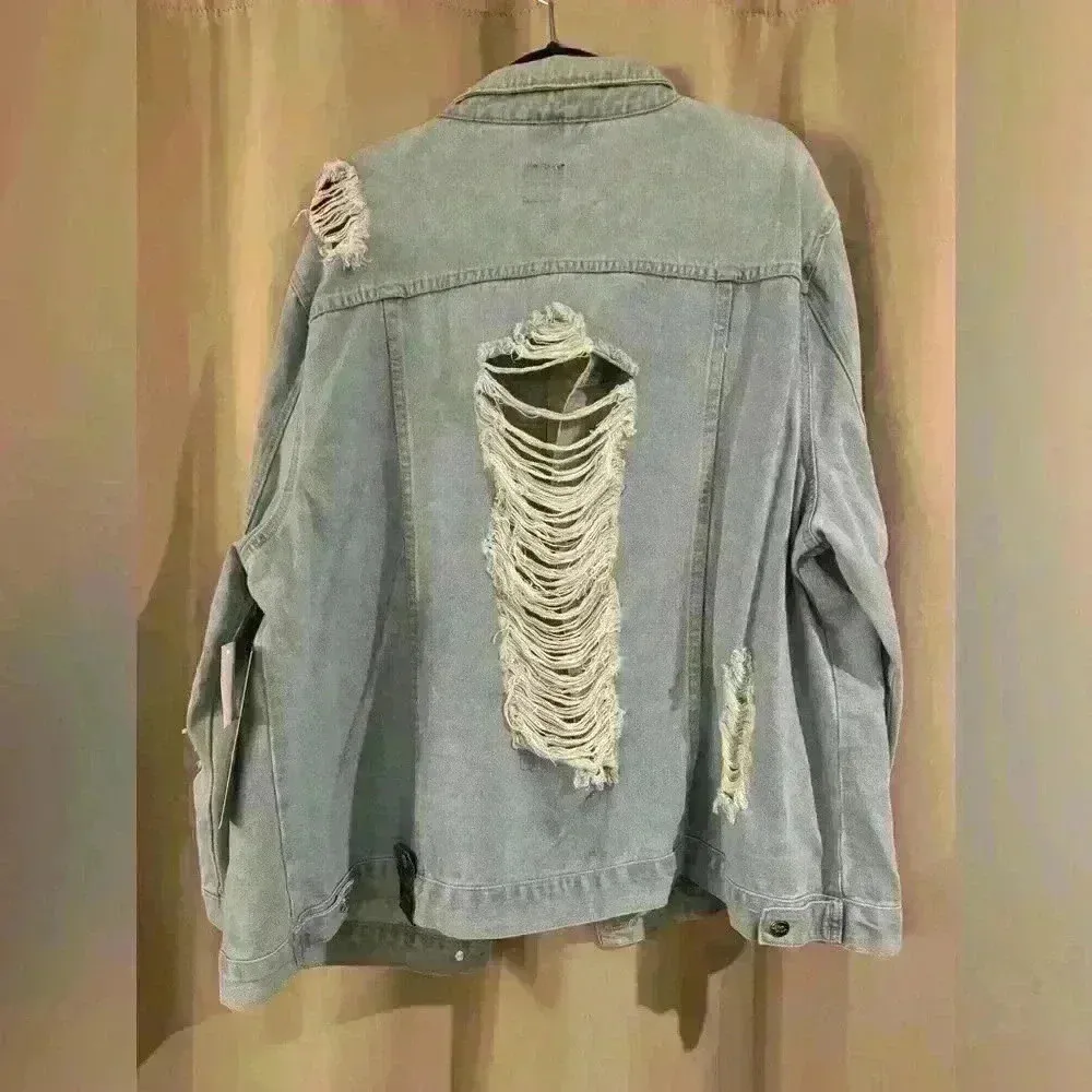 Women’s NWT Charlotte Russe Jean Jacket - Image 2