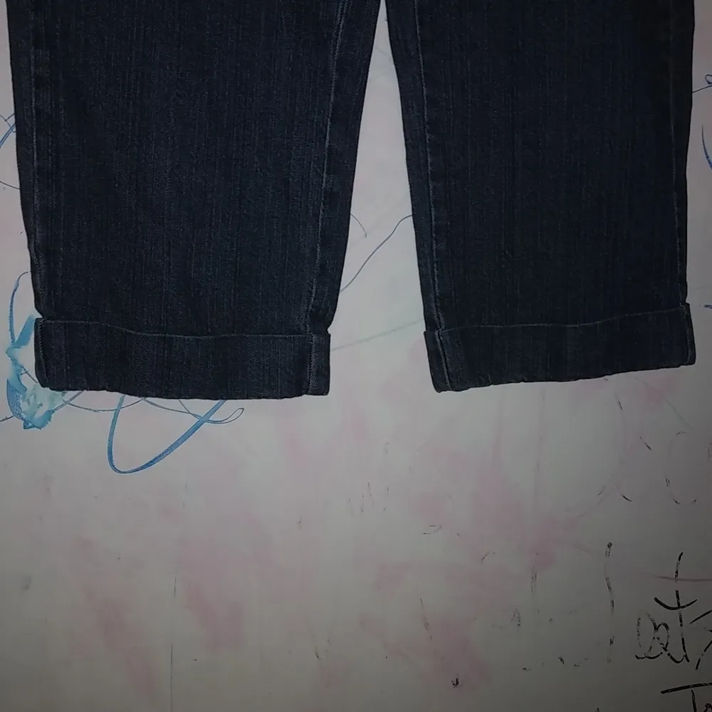 Talbots Stretch 8 Dark Jeans Capris - Image 5