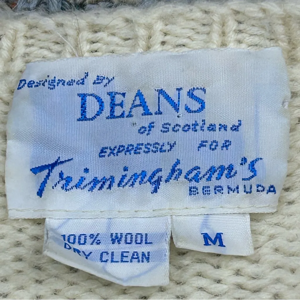Dean’s of Scotland Wool Christmas Sweater Trimingham’s Bermuda - Image 10