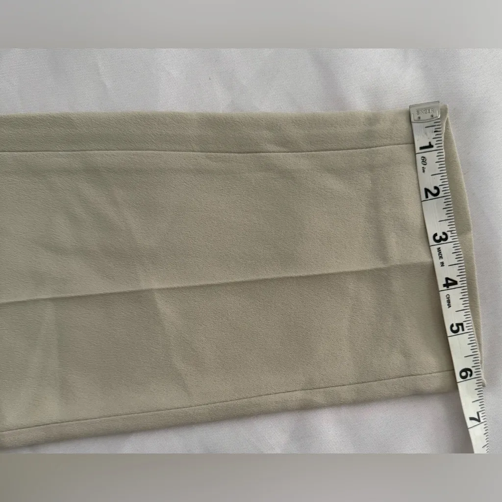 BRUNELLO CUCINELLI Cady Tailored Jogger Trouser Pants Sz US 6 Silk Acetate Crepe - Image 9