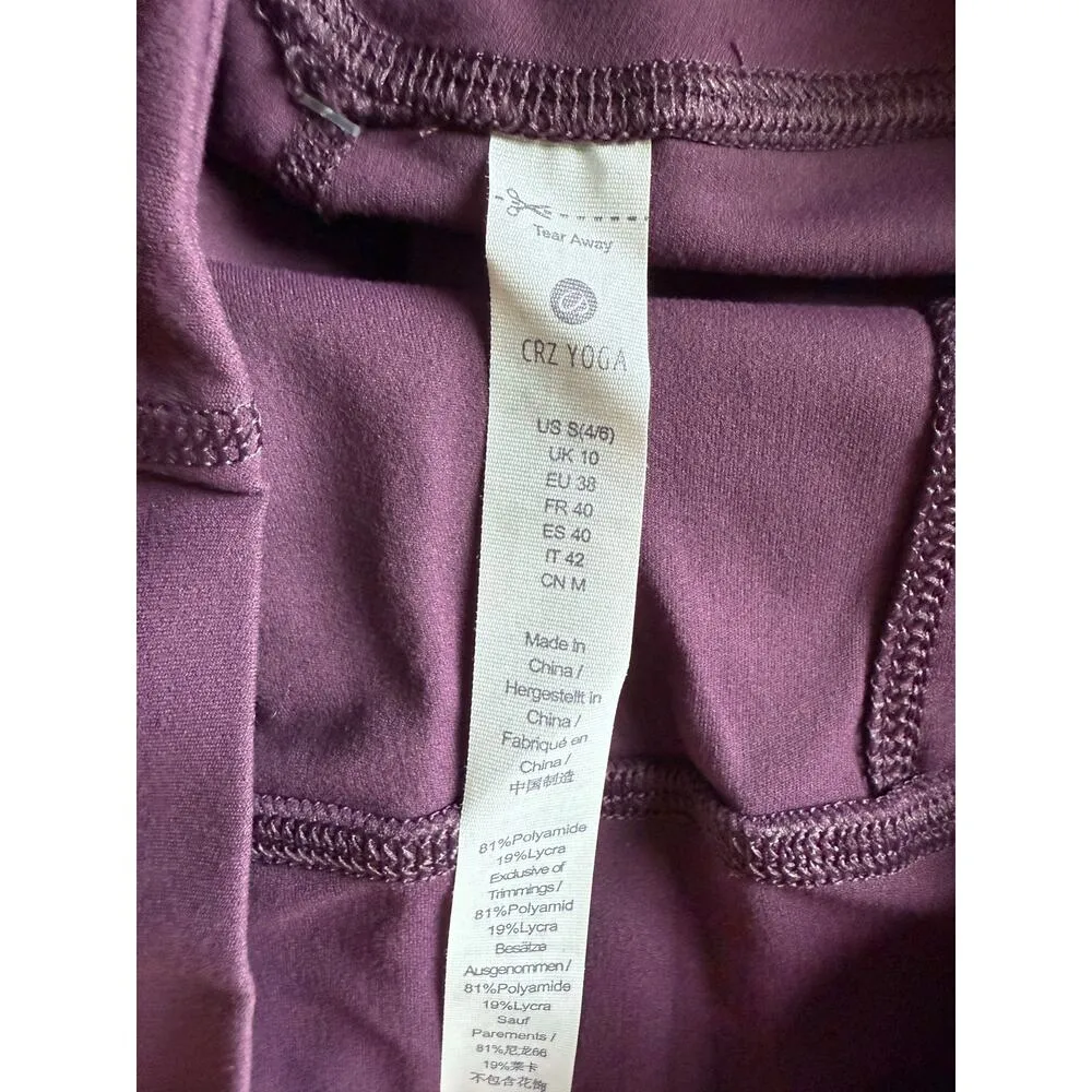 $38 New Crz Yoga Butterluxe High Waist Joggers - Small - Purple - Image 8