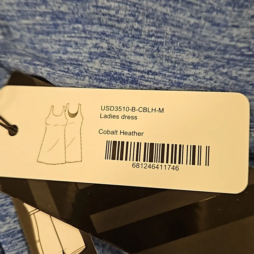 💕KYODAN💕 Day-To-Day Signature Dress ~ Cobalt Heather Blue Medium M NWT - Image 9