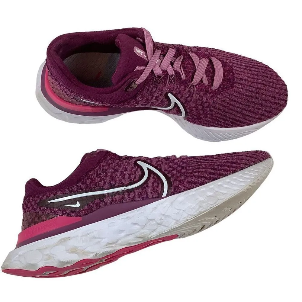 Women’s Nike React Infinity Run Flyknit 3 Running Shoes - Image 8