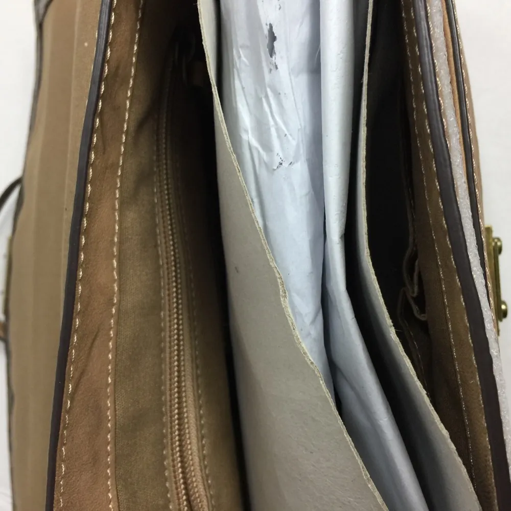 Frye Ella Flap Leather Shoulder Bag Brown - Image 14