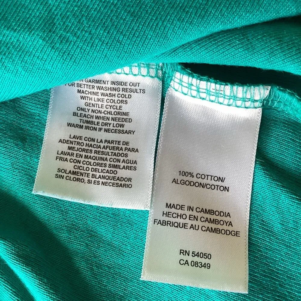 Jones New York Sport Icy Turquoise Top - Image 6