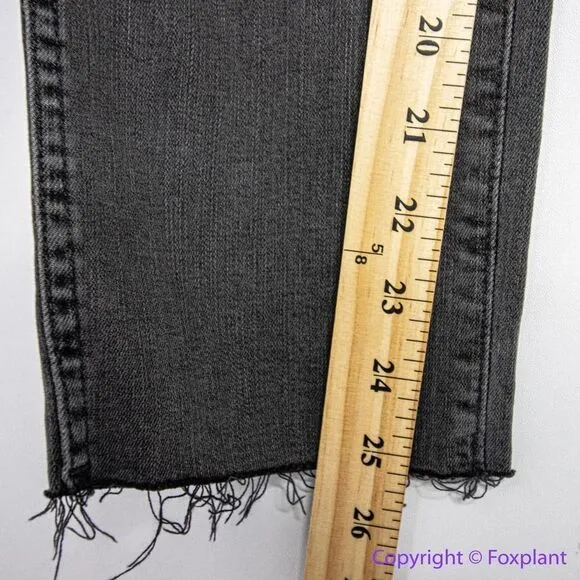 Madewell Stovepipe Jeans in Banberry Wash: Raw-Hem Edition,‎ 26 - Image 8