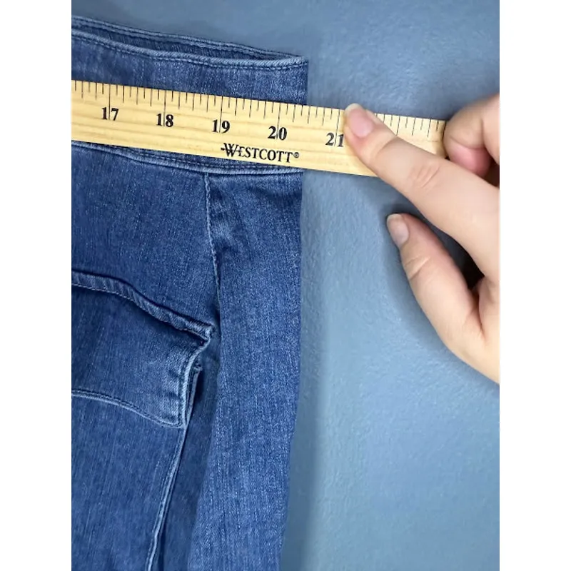 Eloquii Jean Skirt Women's Size 20 Cargo Gorpcore Short Skirt Front Pockets Y2K - Image 5