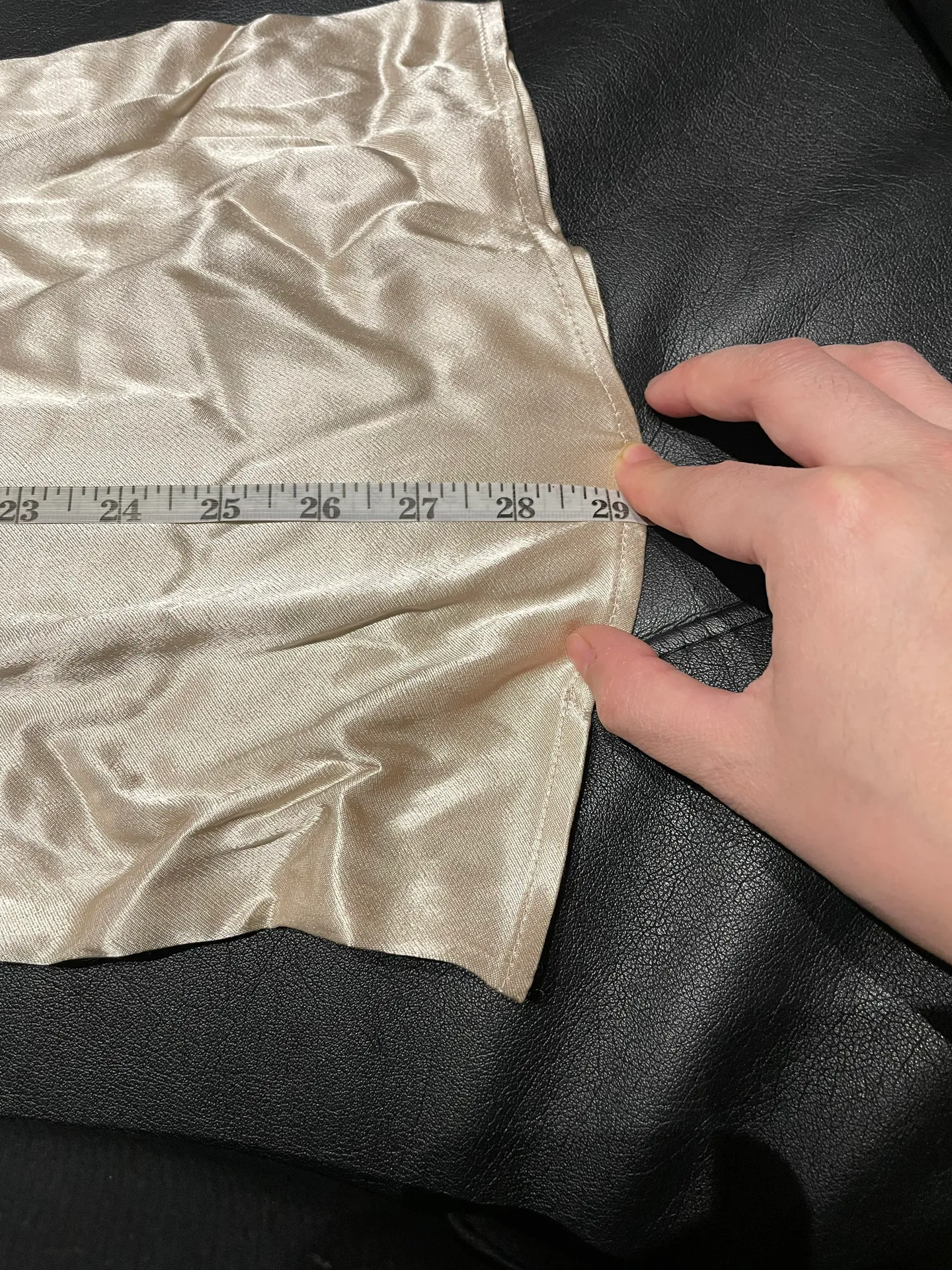 NWT  Champagne Palazzos Trousers evening mom high waist - Image 8