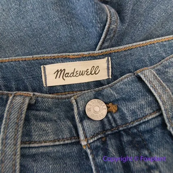 New! Madewell Tall Slim Demi-Boot Jeans‎ in Enright Wash, 27T - Image 13