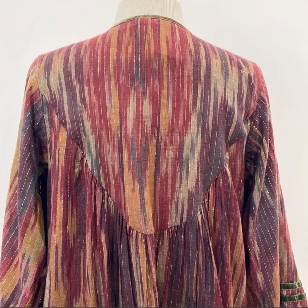 NEW Calypso St. Barth beautiful bohemian shiny tunic - Image 6