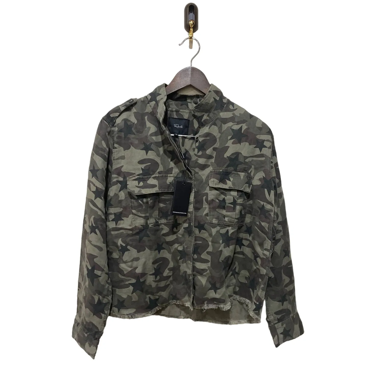 Rails Hendrick Camo Military Jacket Size XS New with‎ Tags - Image 6