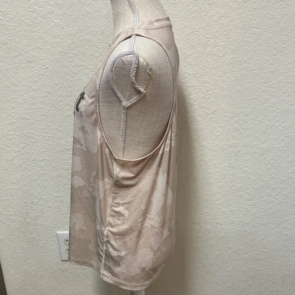 NOBULL Women's Beige CrossFit Games Muscle Tee - Image 4