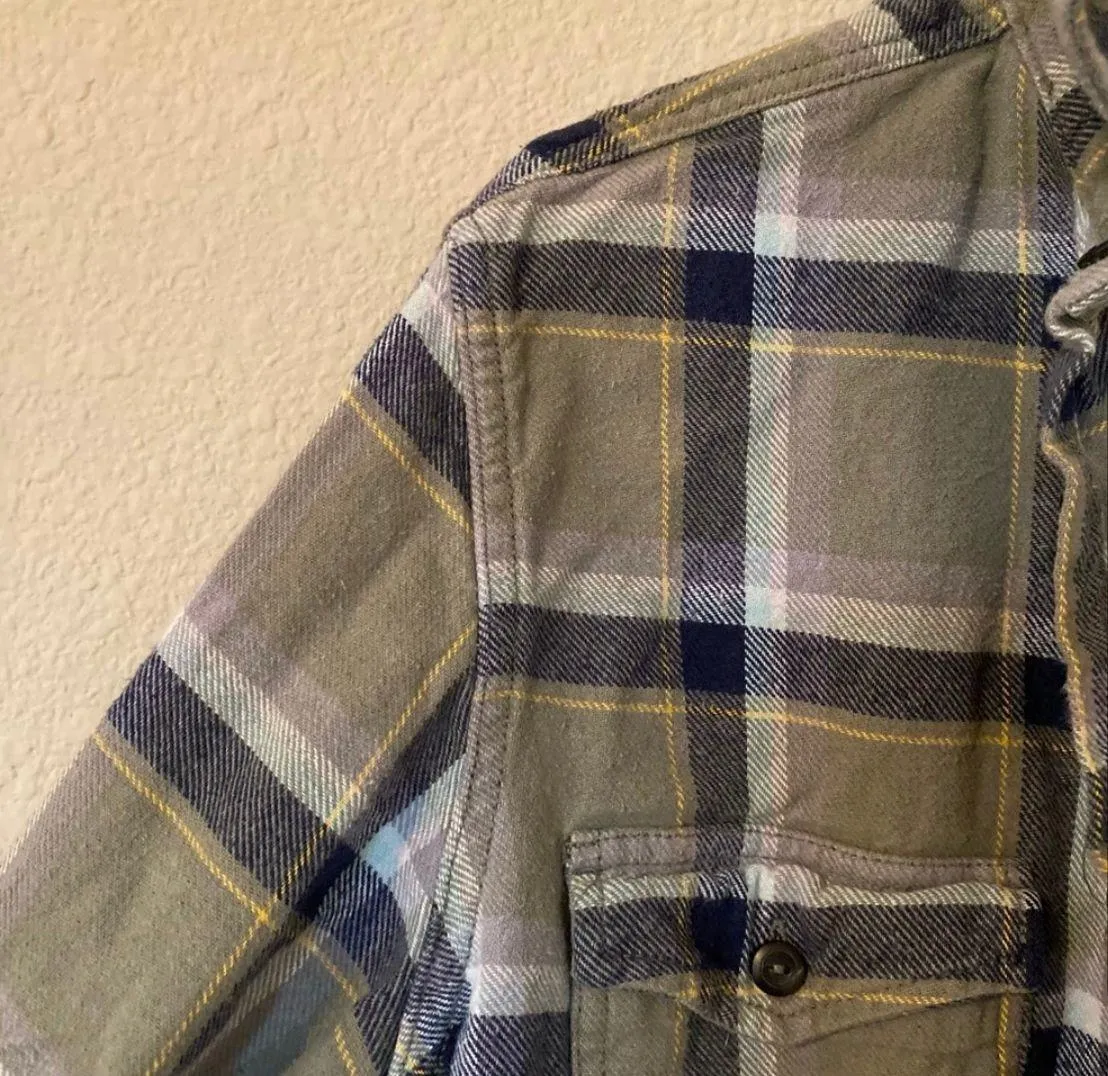 Mossimo Supply Co Green Oversized flannel  - Image 2