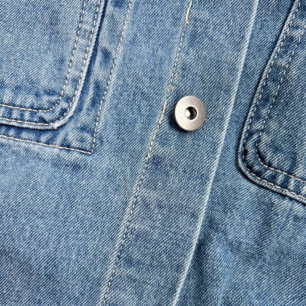 Active USA denim shirt jacket. S - Image 8