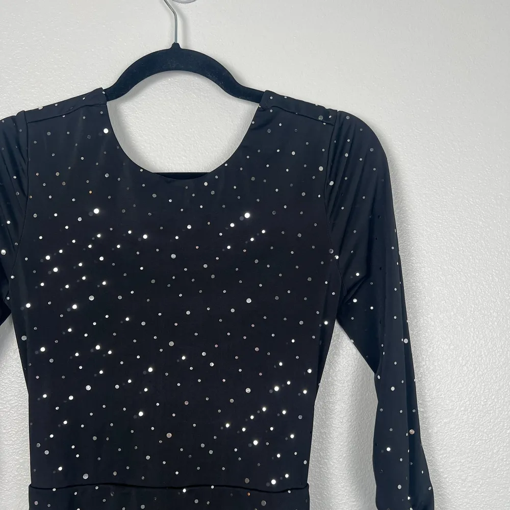 Lucy In The Sky‎ Women's twinkling Open Back Dress Sz L - Image 3