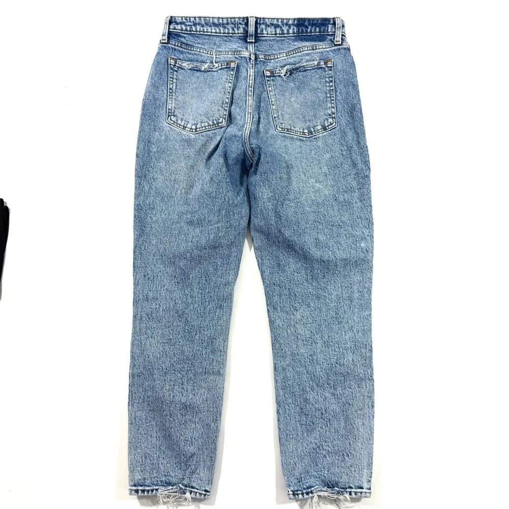 Abercrombie The Mom High Rise Jeans Acid Wash Curve Love - Image 2