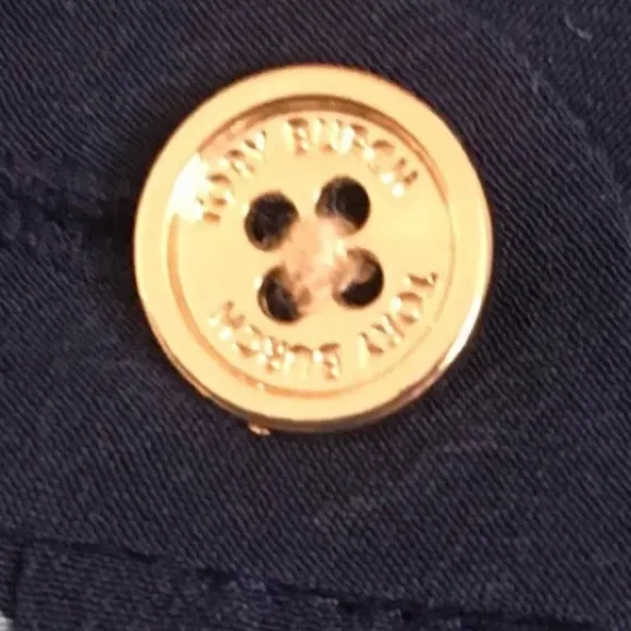 Tory Burch Palazzo Dolores Tunic Top, Size 10, - Image 9