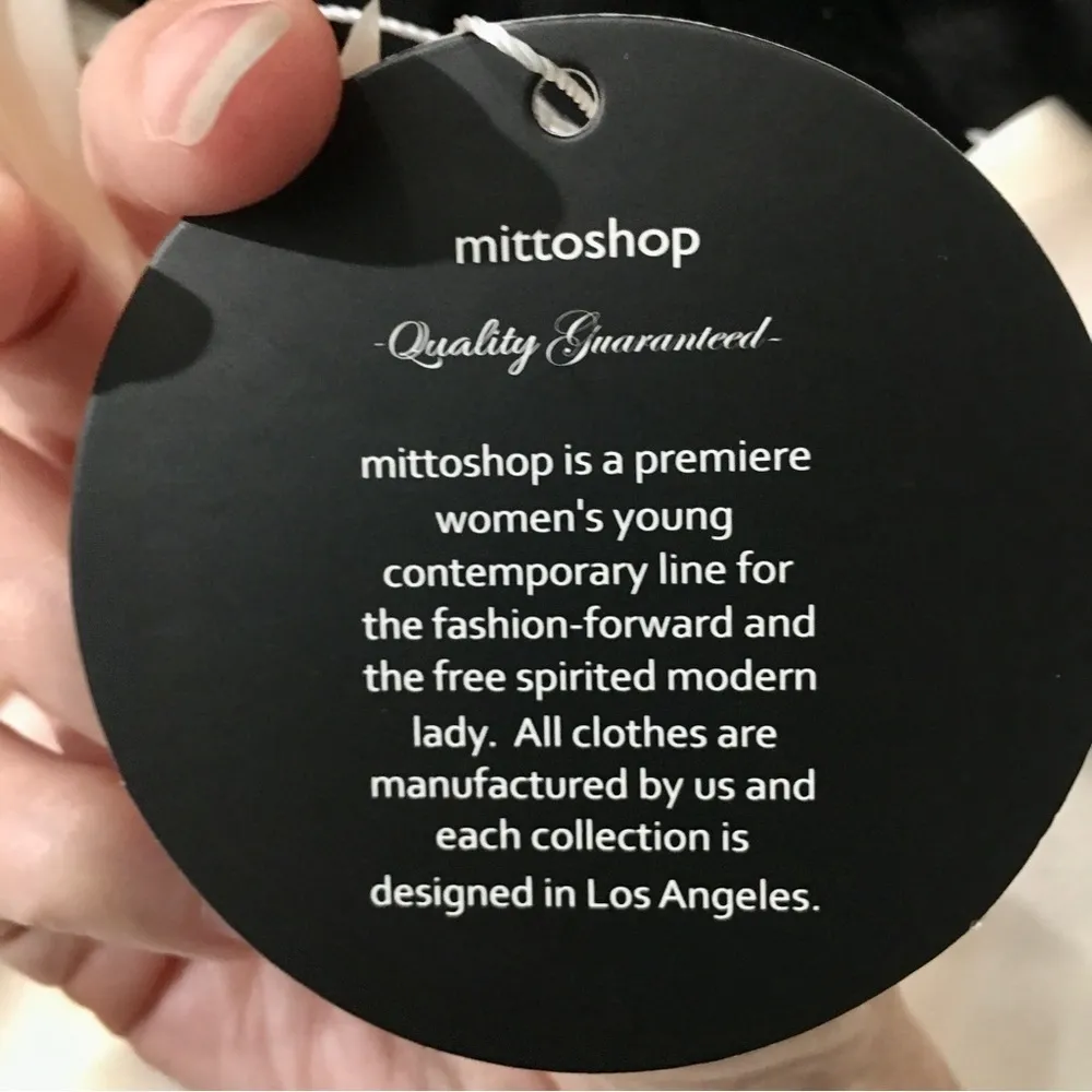 mittoshop Short-Sleeve Hoodie, Cream, Ivory, Size S - Image 6