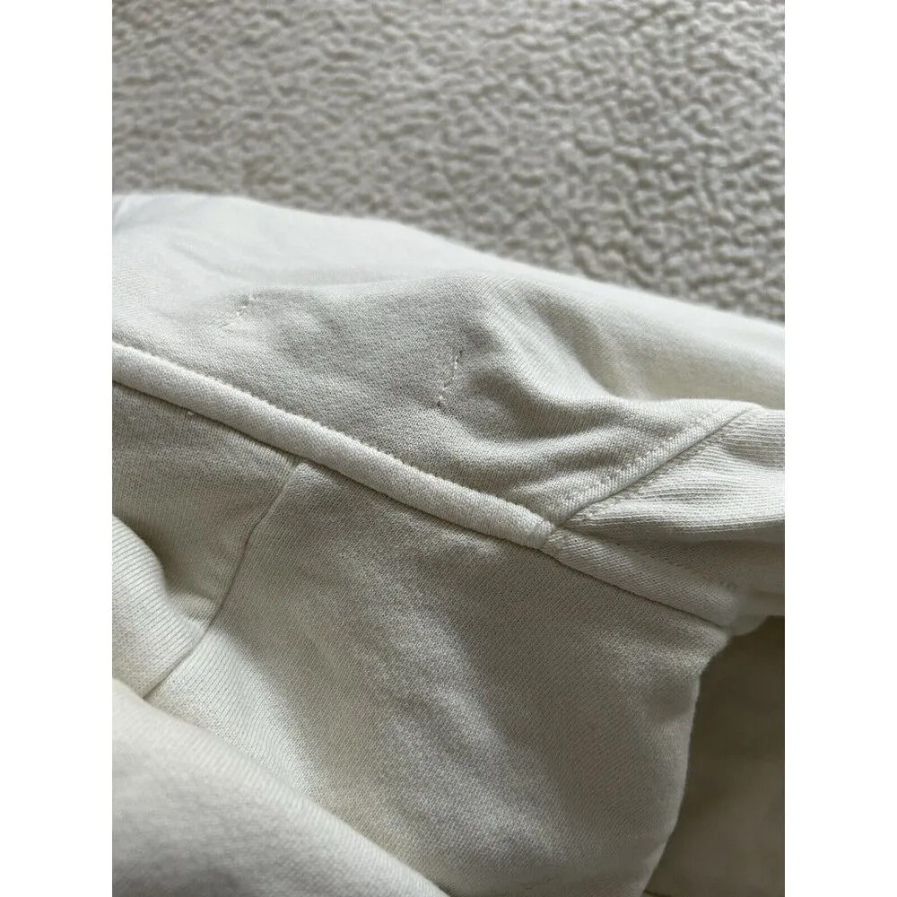 Madewell Raglan Sleeve 365 Terry Ootoya Hoodie Sweatshirt Ivory Womens Sz S - Image 7