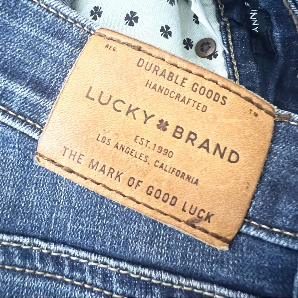 Lucky Brand Hayden Skinny Jeans Size 4/27 Medium Wash - Image 10