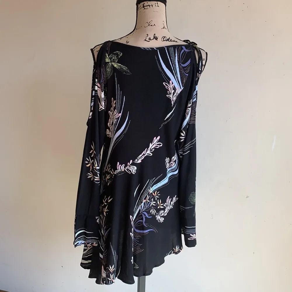 Free People Black Clear Skies Boho Tunic - Image 9