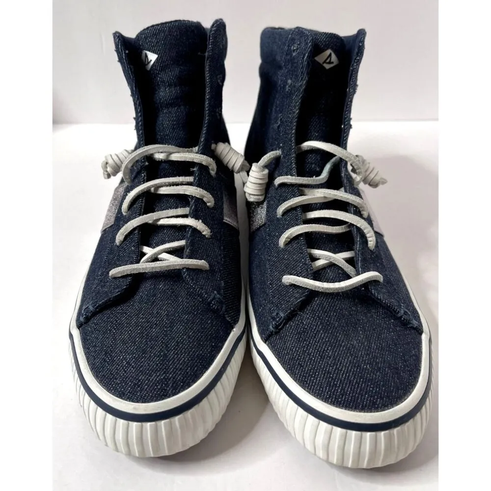 Sperry Top Sider High Tops Shoes Womens Size 12 $85 HTF - Image 2