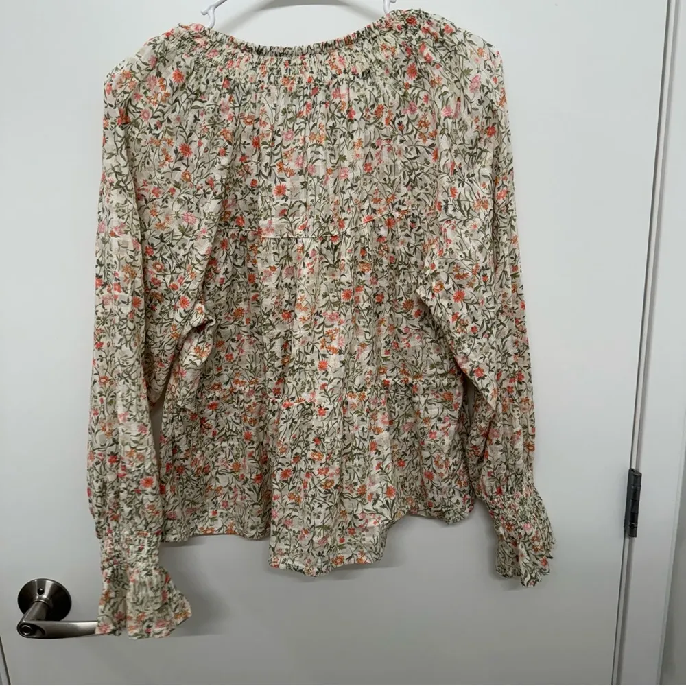 American Eagle Floral Long Sleeve Blouse - Image 8