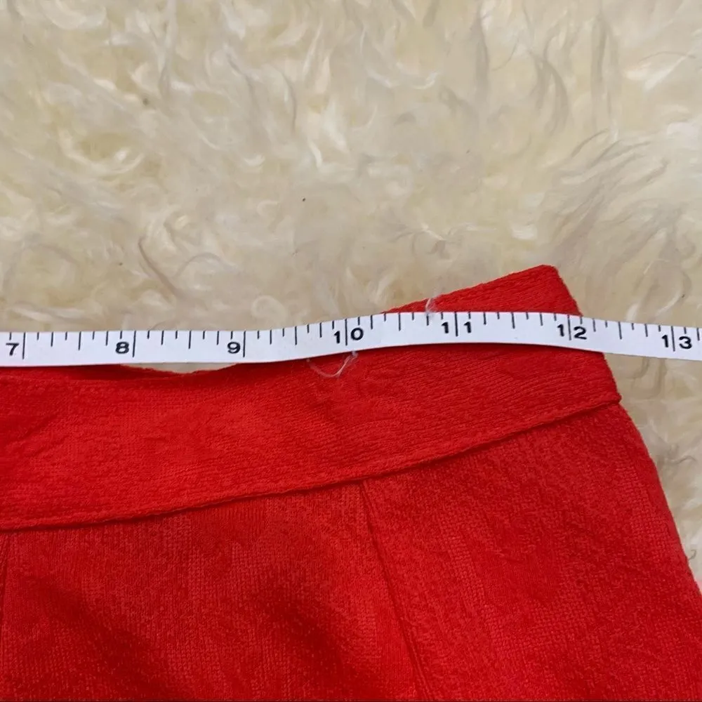 Vintage handmade red panda skirt suit Red Size 4 - Image 9