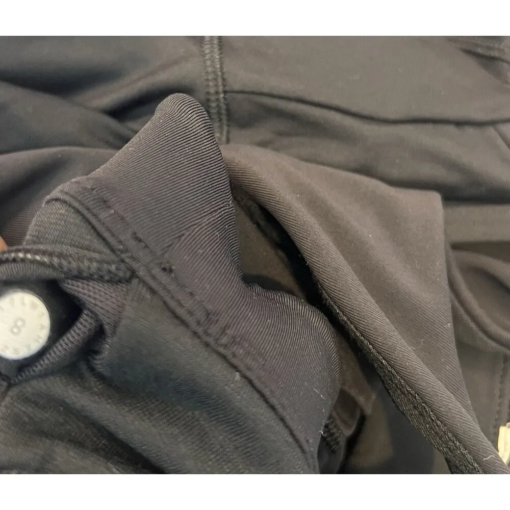 Lululemon FINAL LAP TANK Racerback Tank Top WORKOUT GYM YOGA BLACK SZ 8 #142 - Image 7