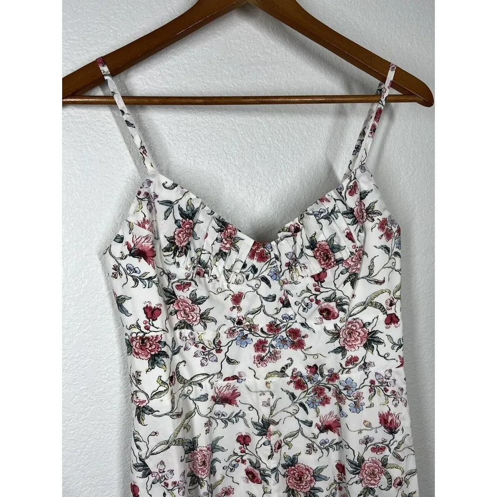 Rebecca Taylor Esmee Fleur Tank Dress Size 6 Rosebud Combo New $495 - Image 3