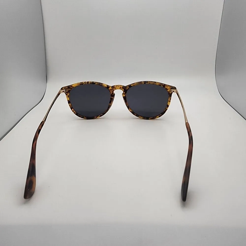 Sungait Tortoiseshell & Gold Sunglasses - Image 9