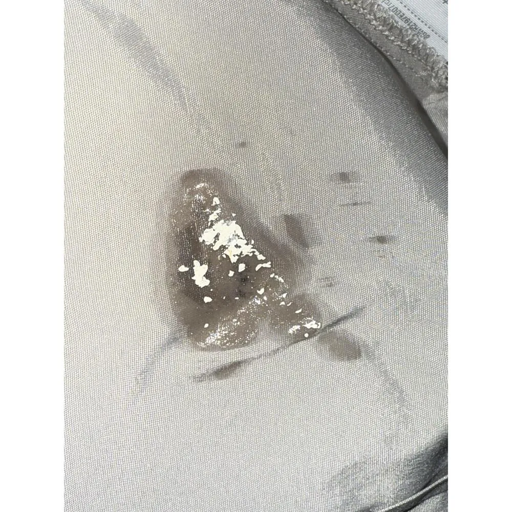 Abercrombie & Fitch Gray Zip Up Low Rise Micro Mini Skirt Womens Size Large L - Image 5