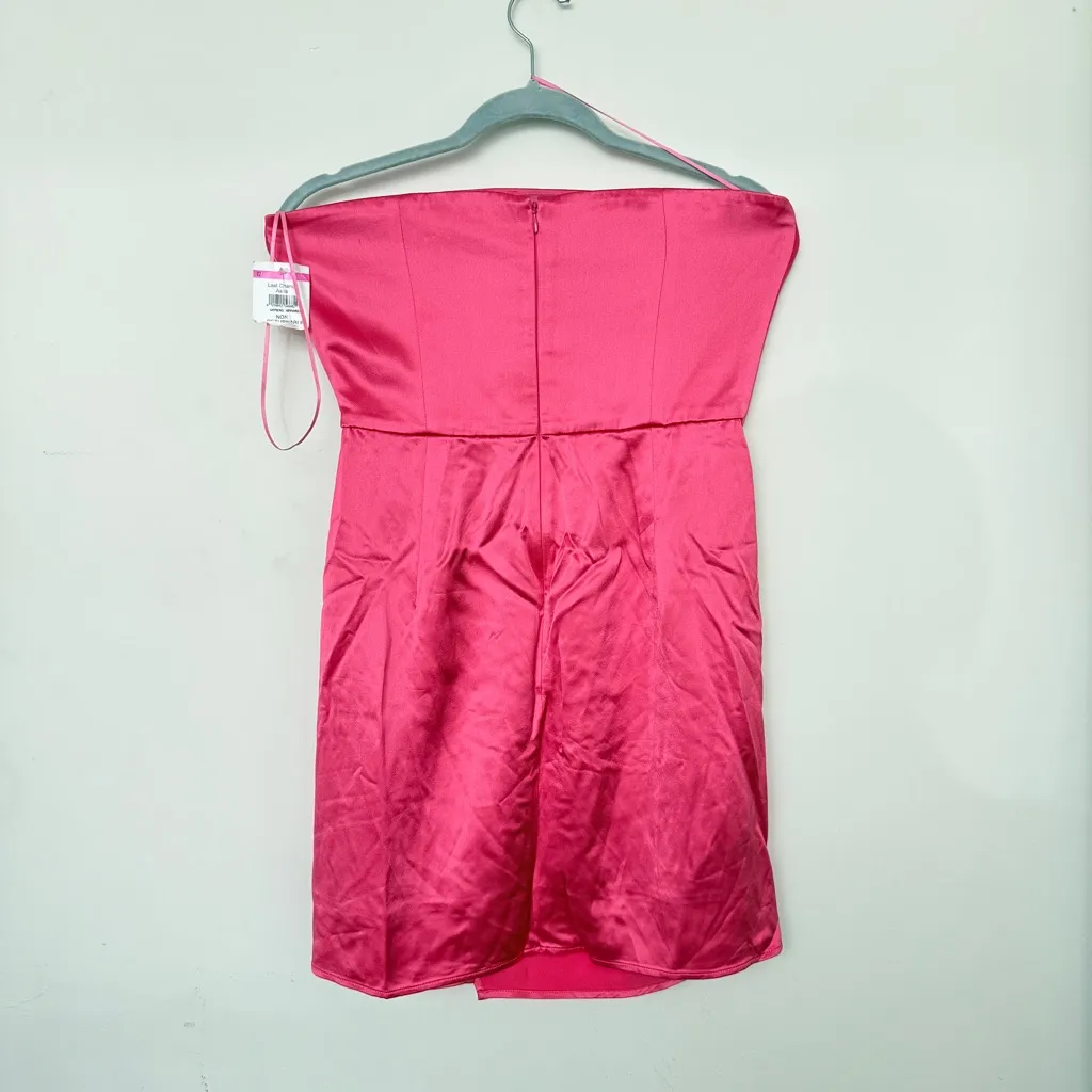 Sau Lee Pria Pink Strapless Mini Dress Size 6 - Image 7