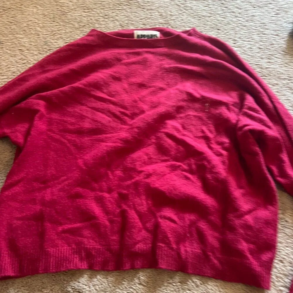 Apparis hot pink sweater l/xl Pink - Image 5