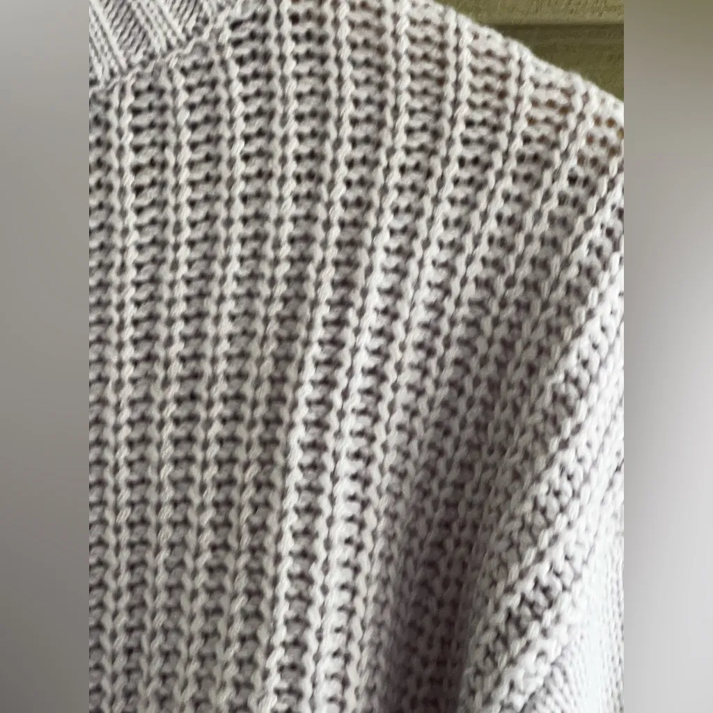 Moon & Madison Bobble Sleeve Sweater Purple Size XS - Image 5