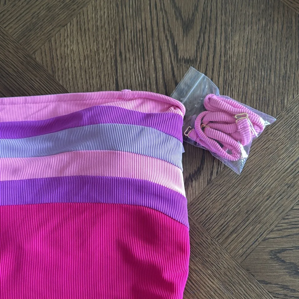 Beach Riot Jessa One Piece Raspberry Colorblock, Size Medium , $178 - Image 11