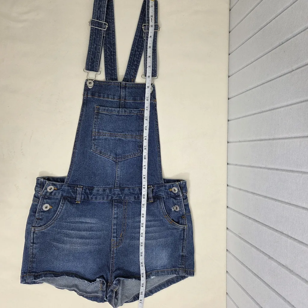 Love Tree Blue Denim Overalls Size M - Image 5