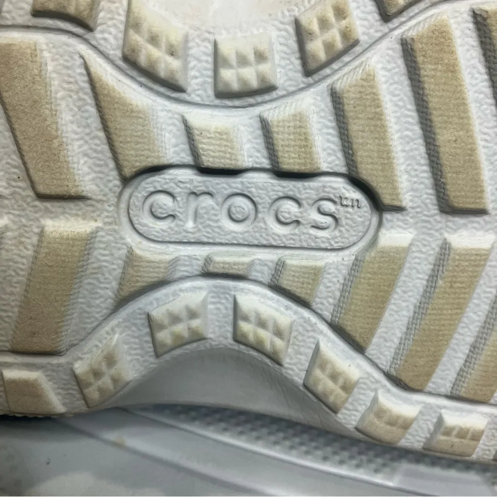 Crocs originals lined light blue women’s size 6‎ casual cozy slip on trendy - Image 9