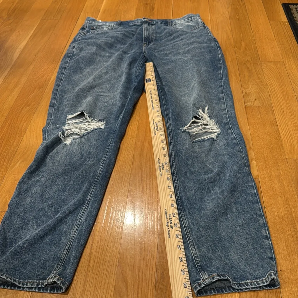American Eagle outfitters mom jeans size 14 x-long . - Image 7