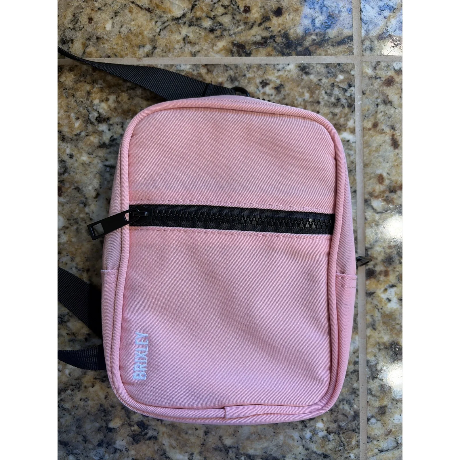 BRIXLEY Pink Rosey Medium Convertible Crossbody Sling Bag Purse Travel Accessory - Image 2