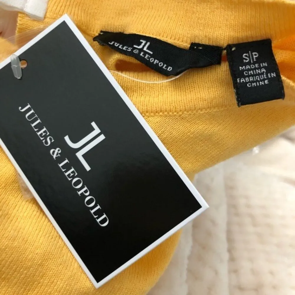 Jules & Leopold Amarillo Fresh Blossoms Sweater, Knit Top Size S New w/Tag - Image 6