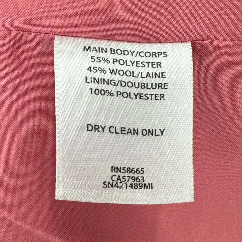 Something Navy | XXS | Bouclé Fitted Gold Button Front Jewel Neck Blazer Jacket - Image 11