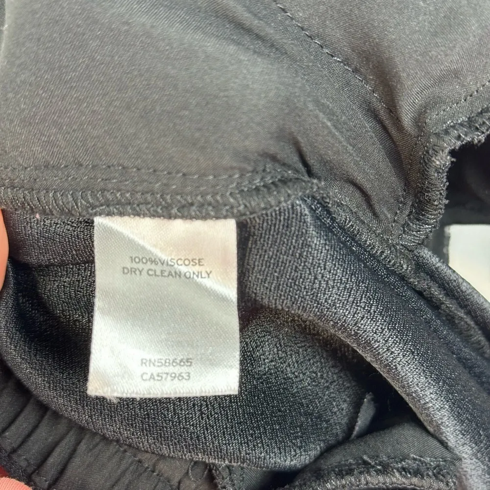 Halogen Women's black summer pants, 100% viscose, size 14 - Image 11