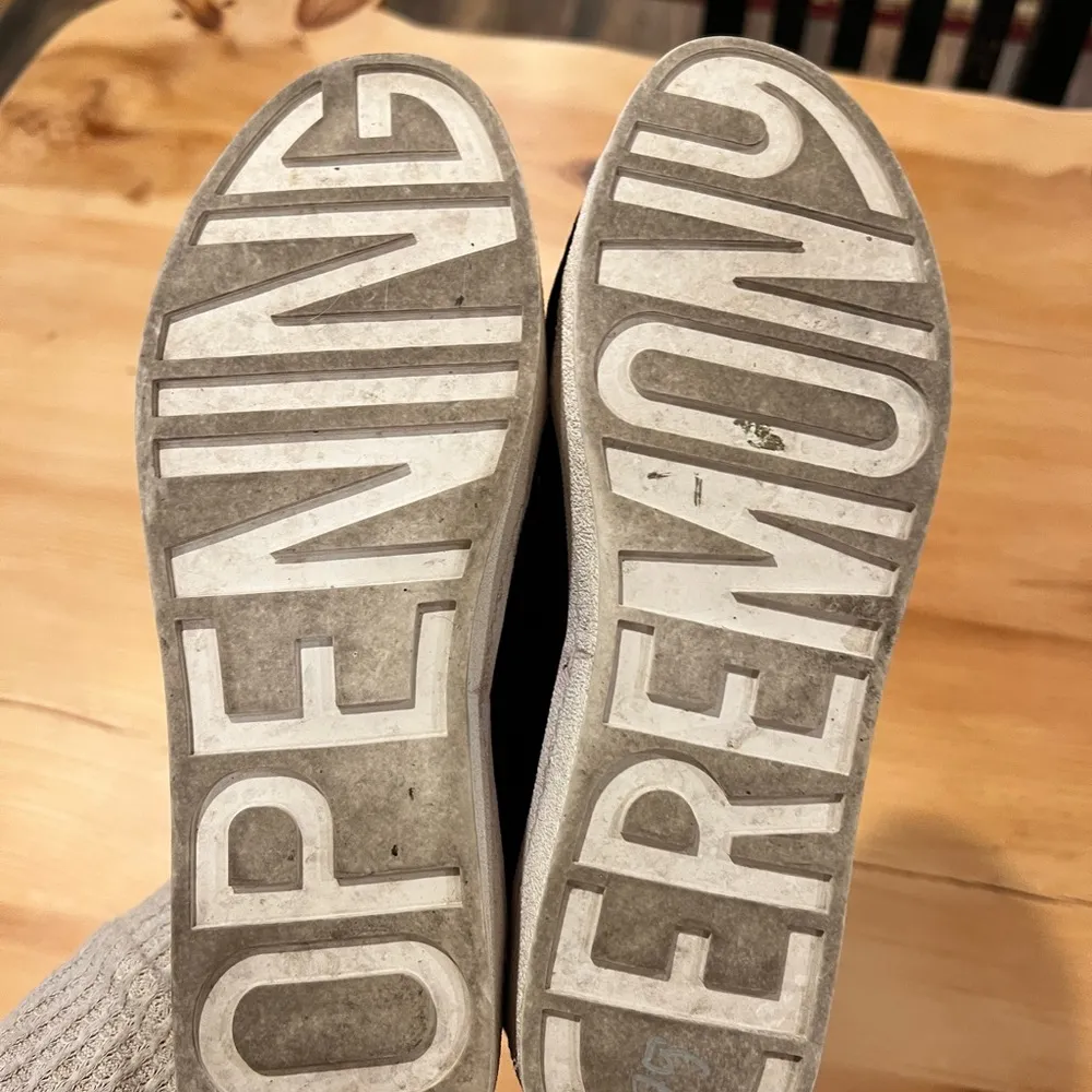 Opening Ceremony Black Ruffle Didi Ruffle Platform Sneaker - Image 5