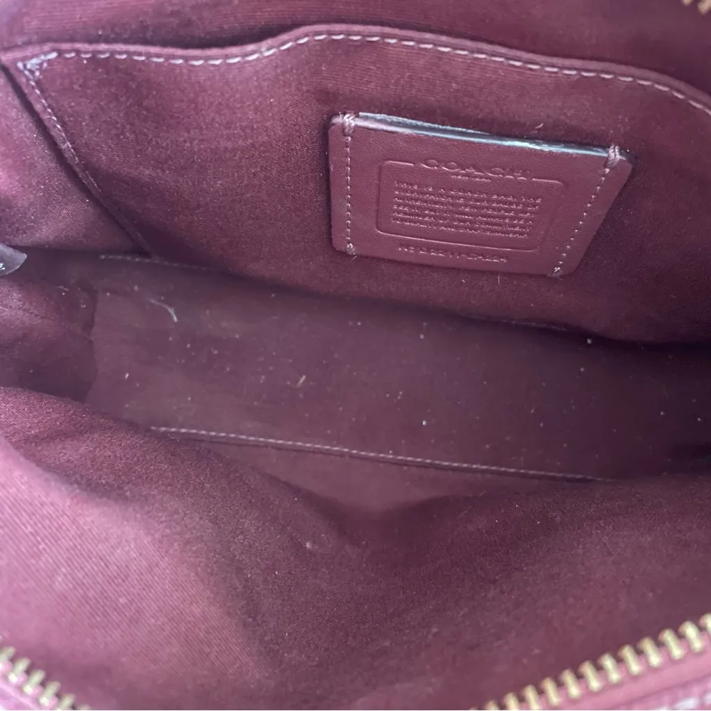 Coach Alice Satchel Crossbody Bag Purse in Rouge - Image 6