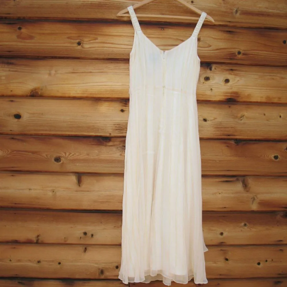 Yellow Silk Dress  - Image 9