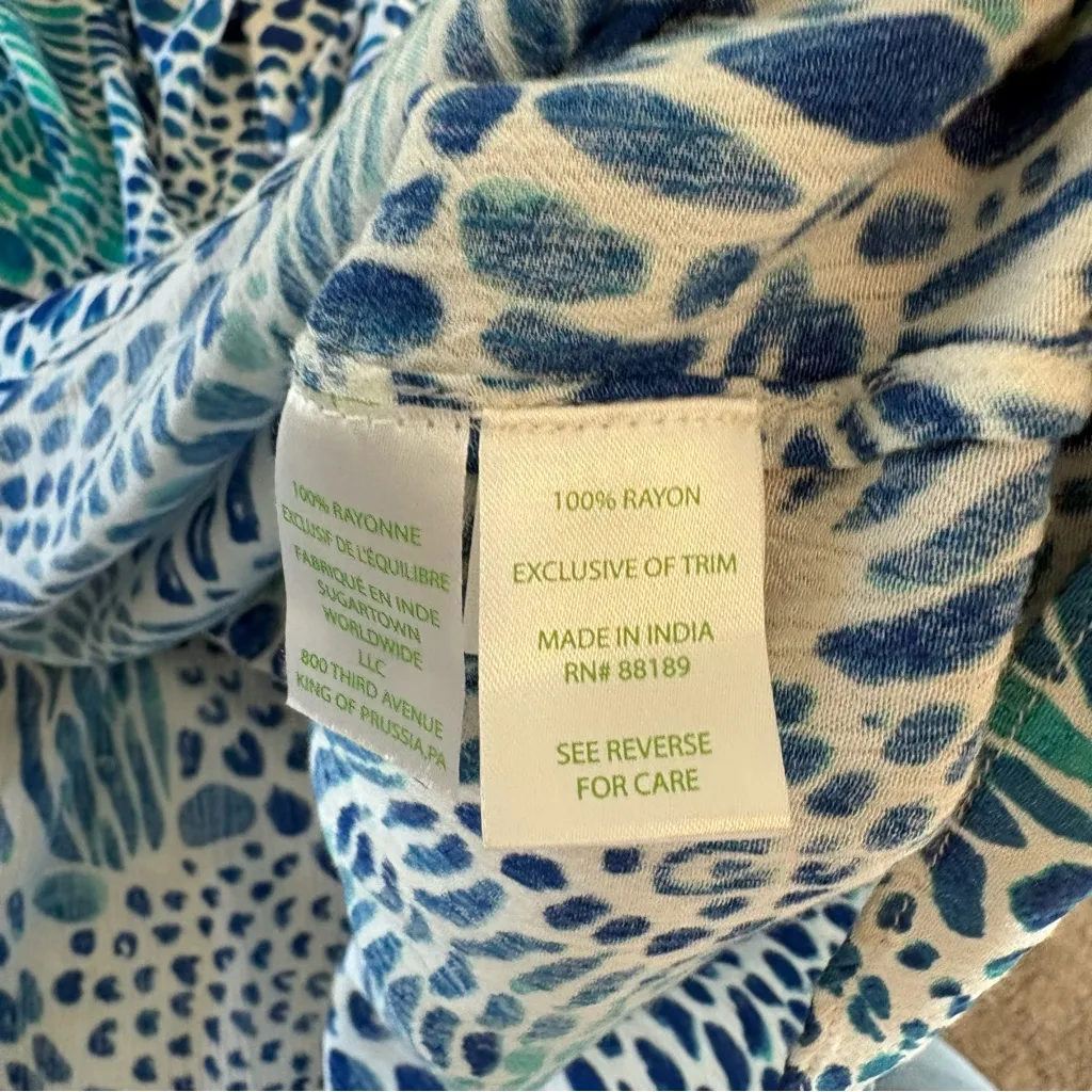 Lilly Pulitzer Kendra Maxi Dress in Brilliant Blue Tang. Size S/M. - Image 11