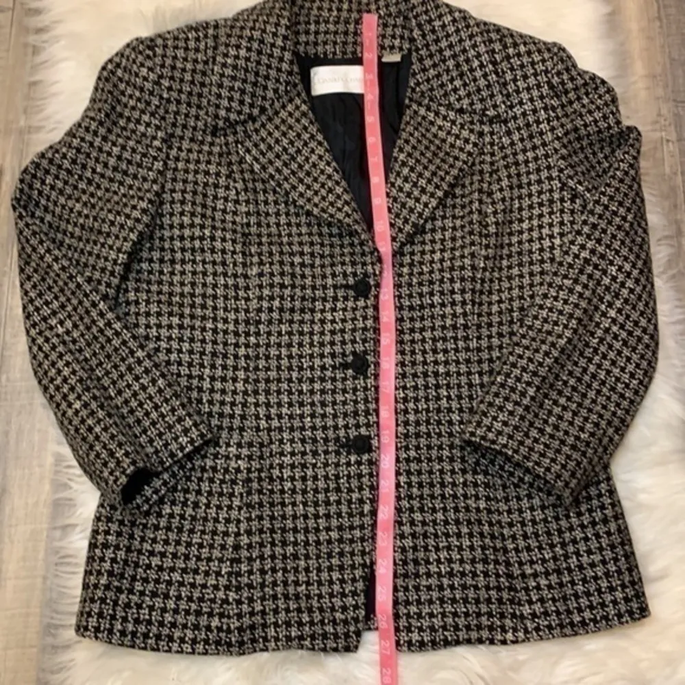 Dana Buchman wool/silk blend jacket blazer fully lined 14 - Image 8